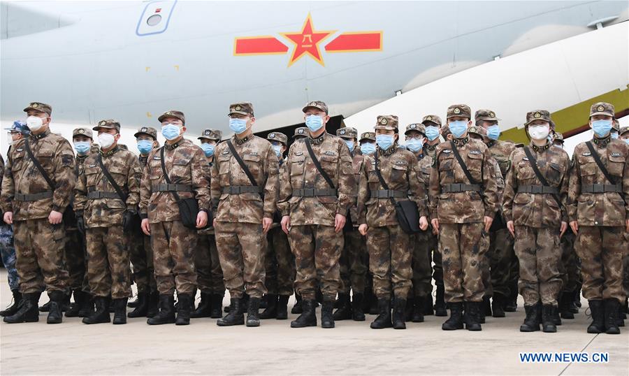 CHINA-MILITARY MEDICAL STAFF-HUBEI-AID (CN)