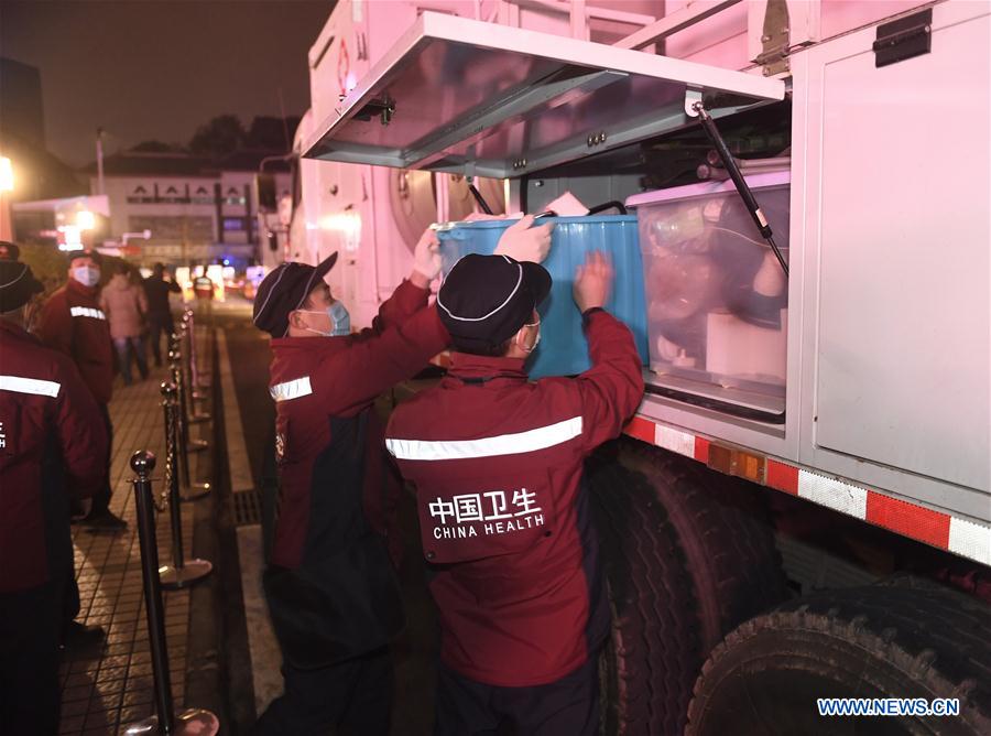 CHINA-SICHUAN-CHENGDU-MEDICAL TEAM-MOBILE HOSPITAL-AID (CN)