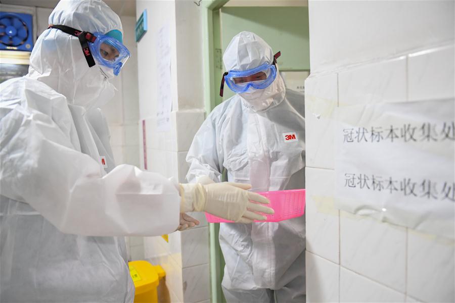 (FOCUS) CHINA-HUNAN-MALE NURSE-NOVEL CORONAVIRUS-EPIDEMIC (CN)