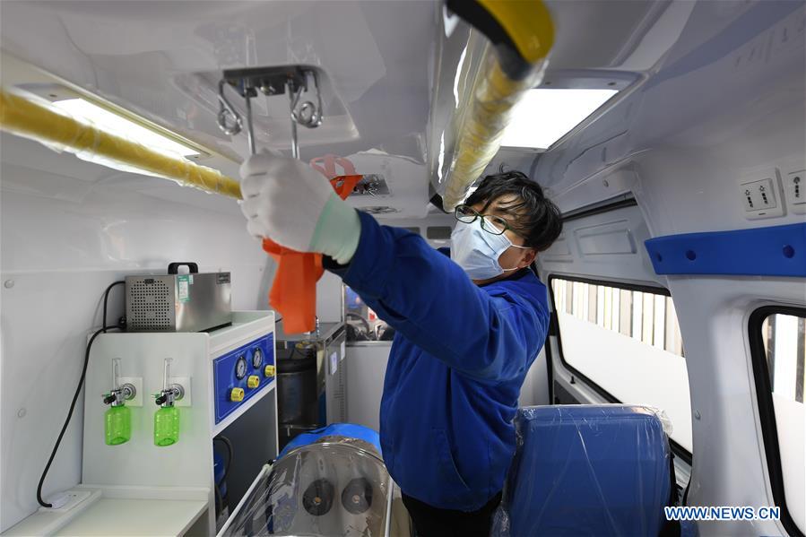 CHINA-JIANGSU-WUXI-NEGATIVE PRESSURE AMBULANCE-PRODUCTION (CN)