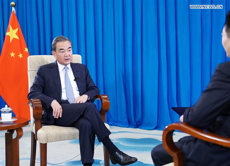 CHINA-BEIJING-WANG YI-INTERVIEW (CN)