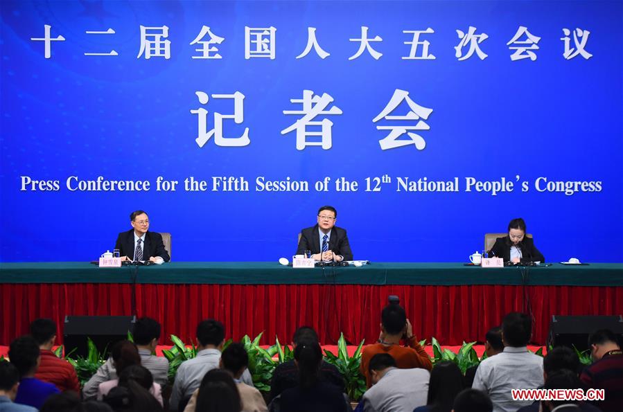 (TWO SESSIONS)CHINA-BEIJING-NPC-PRESS CONFERENCE-ENVIRONMENTAL PROTECTION (CN)