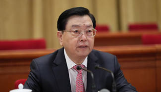 Top legislator presides over preparatory meeting for 5th session of 12th NPC