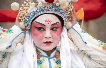 "Shehuo" performances held to celebrate Lantern Festival in NW China's Gansu