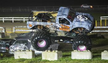 Highlights of Monster Truck Show of the 2019 Markham Fair