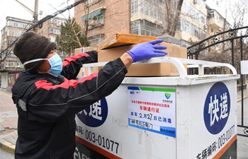 Delivery men work inside communities with sufficient prevention measures