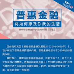 【G20系列图解】普惠金融将如何惠及你我的生活？